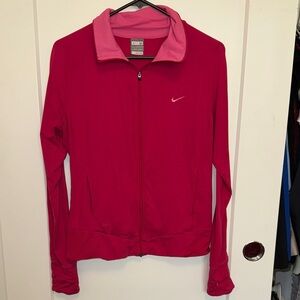 Nike Women's Fuchsia Full-Zip Jacket